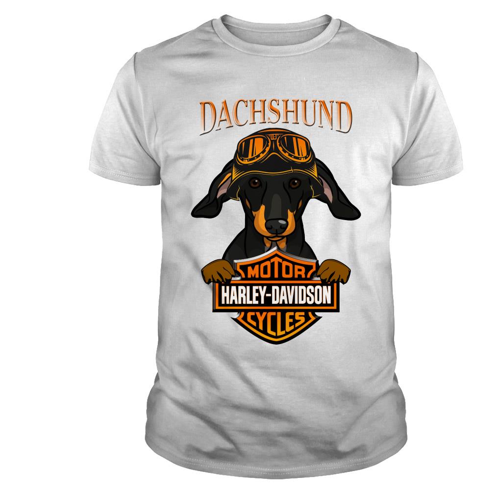 dachshund harley davidson shirt