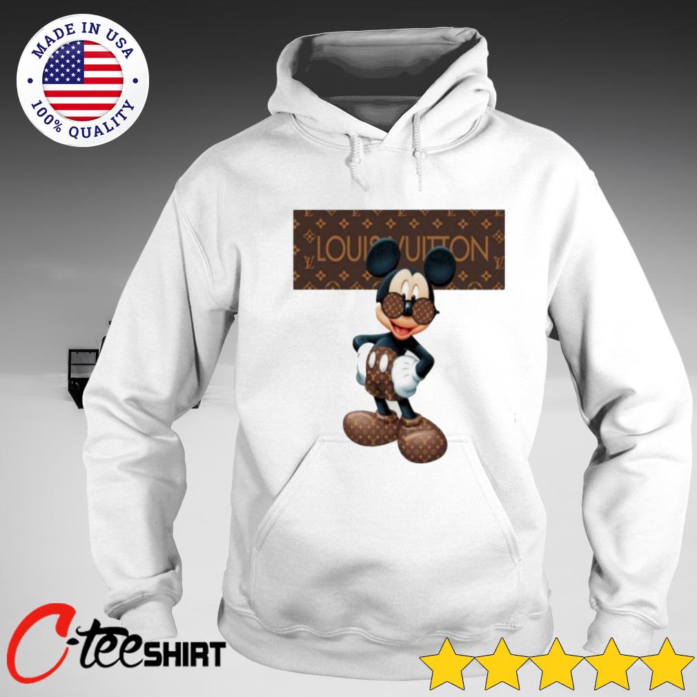 Mickey Mouse wear Louis Vuitton shirt, hoodie, sweater, long sleeve and  tank top