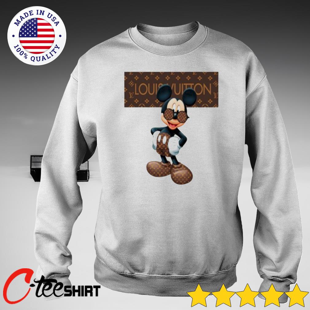 Mickey mouse louis vuitton shirt, hoodie, sweater, long sleeve and