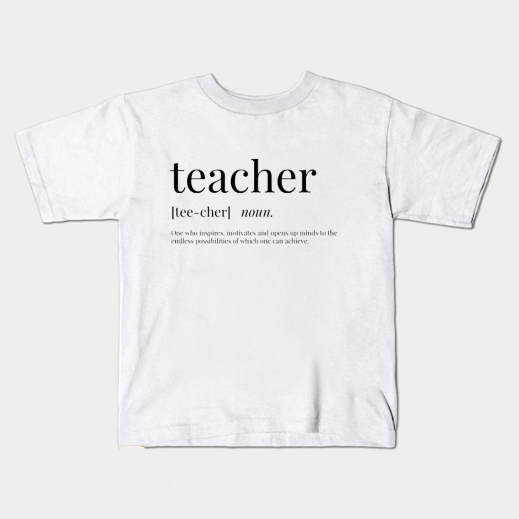 Teacher definition shirt