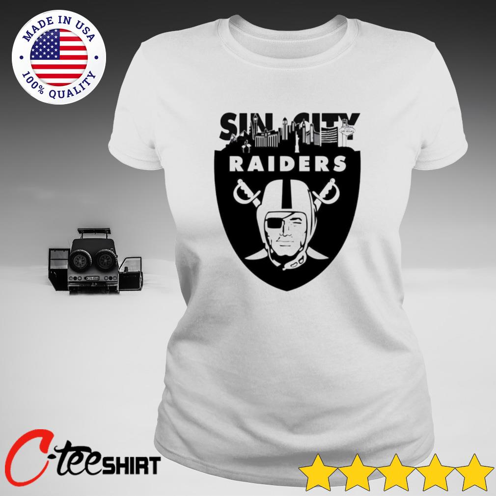 Sin City Raider Nation Shield Unisex T-shirt 