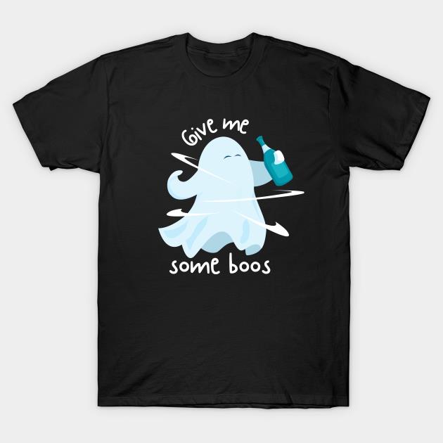Ghost give me some boos Halloween t-shirt