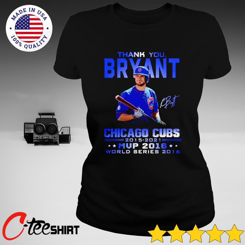 Thank You Chicago Cubs World Series 2016 Signatures Shirt, hoodie, sweater,  long sleeve and tank top