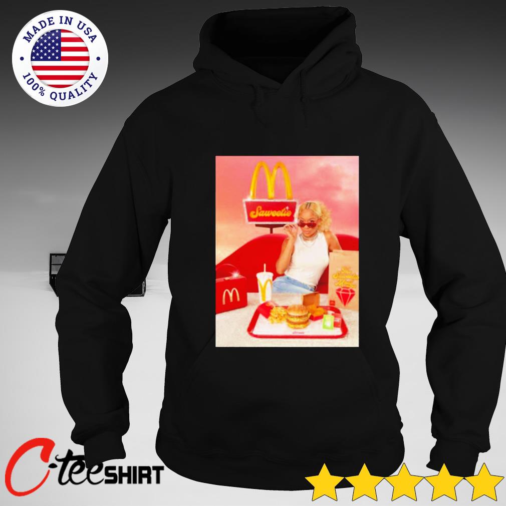 saweetie shirt mcdonalds