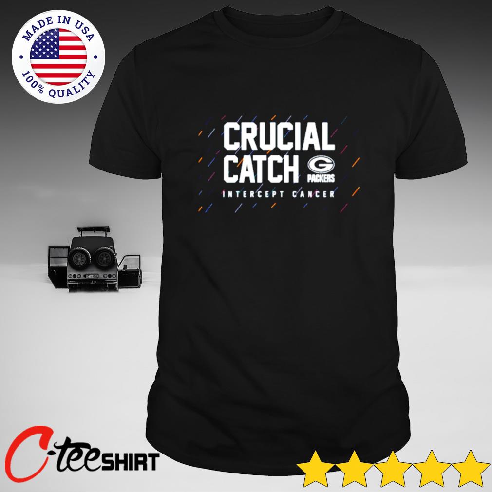 Packers 2021 Crucial Catch Intercept Cancer Shirt, hoodie, tank top,  sweater and long sleeve t-shirt