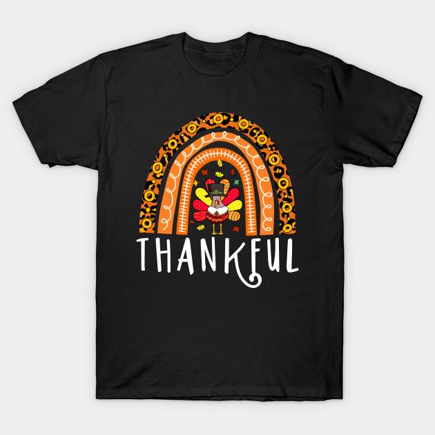 Thanksgiving Rainbow Turkey shirt