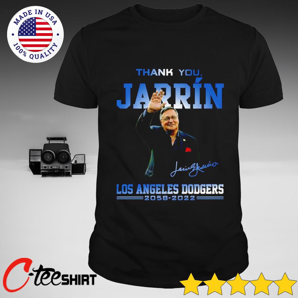 Thank you Jaime Jarrín Los Angeles Dodgers 2058-2022 signature