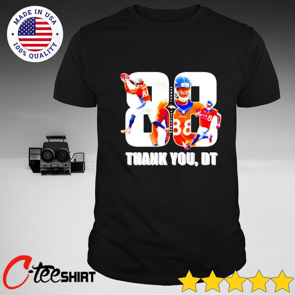 Thank You DT Demaryius Thomas Football Design Unisex T-Shirt - Teeruto