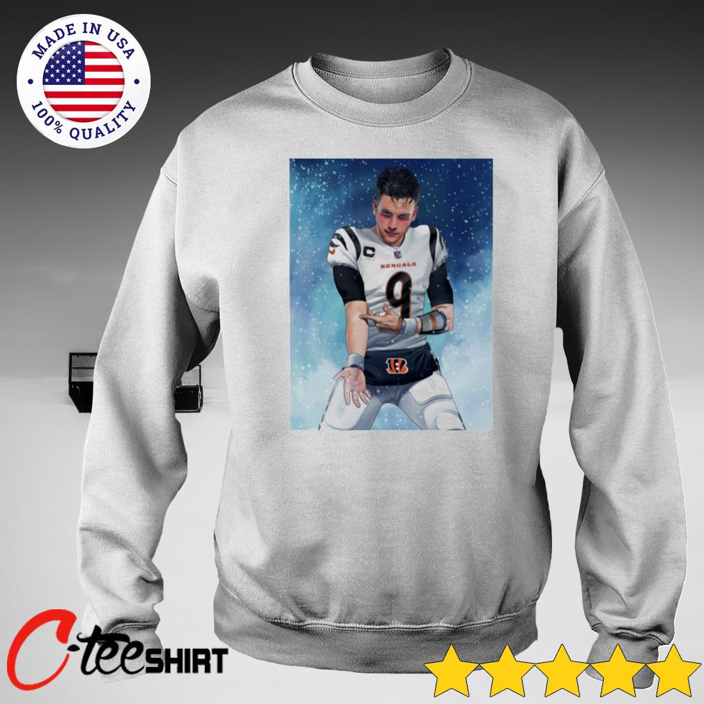 Premium Joe Brrr Cool As Ice Joe Burrow Cincinnati Shirt, hoodie, sweater,  long sleeve and tank top