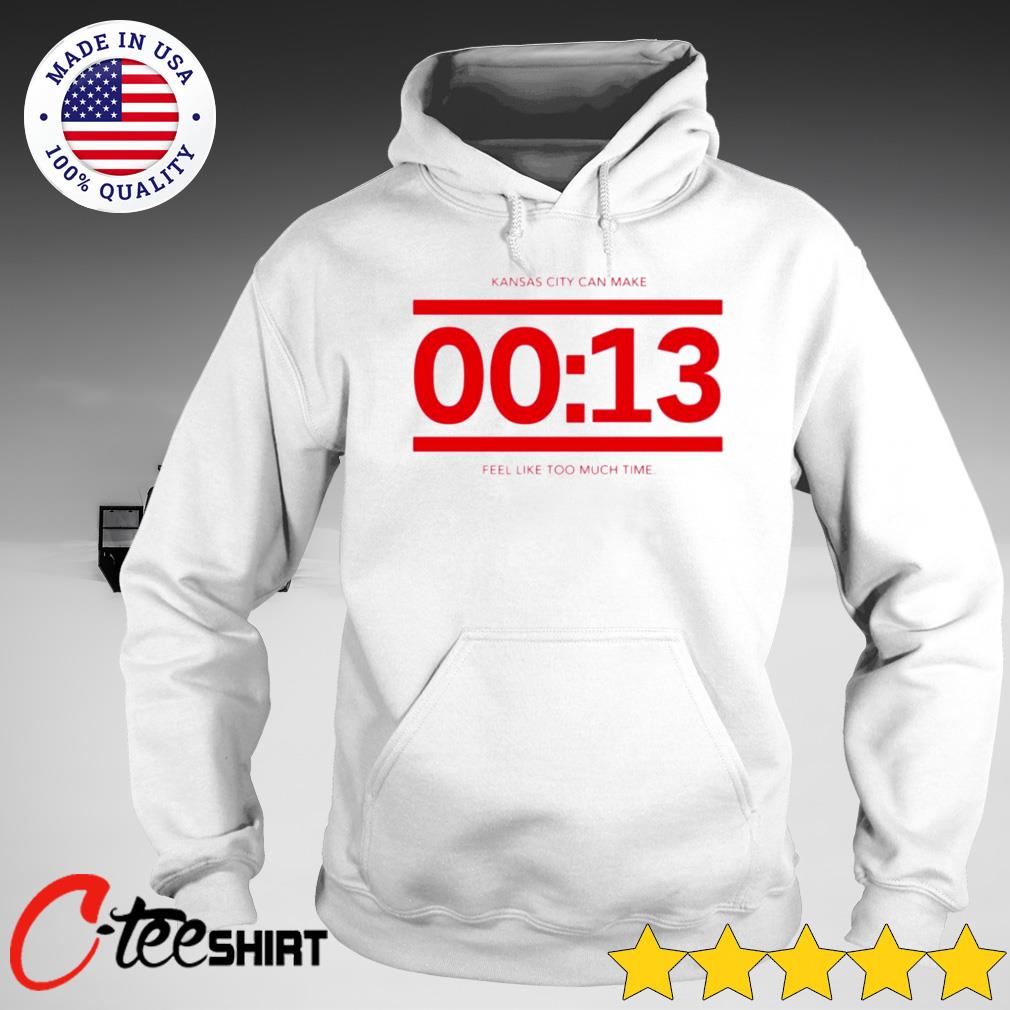 13 Seconds Kansas City Chiefs shirt, hoodie, sweatshirt and tank top