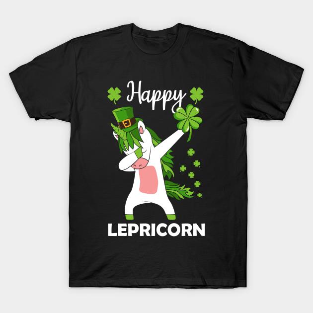 Happy Lepricorn Leprechaun St Patrick's Day shirt
