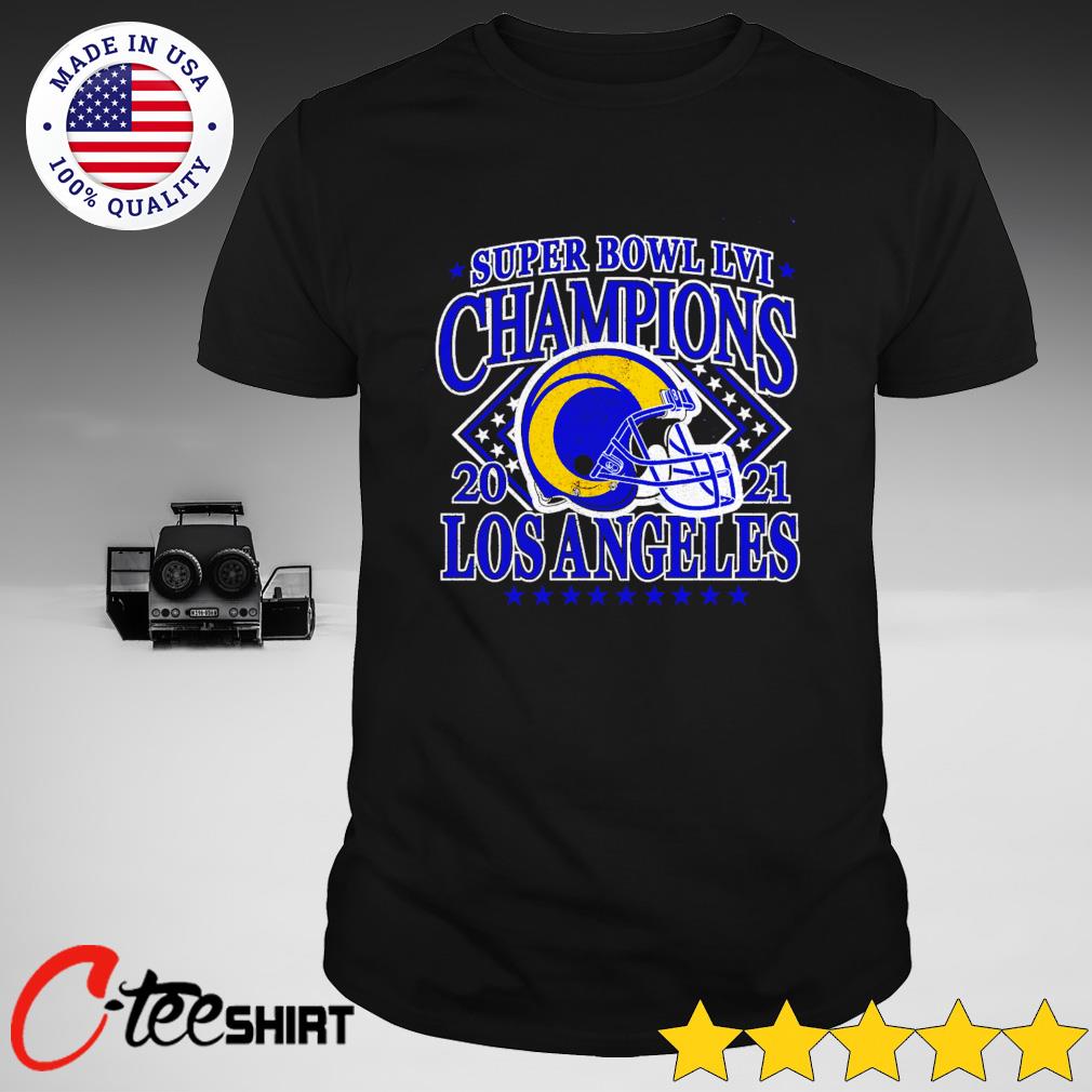 Los Angeles Rams super bowl LVI champions 2021 t-shirt