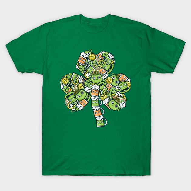 Kawaii Shamrock St. Patrick's Day shirt