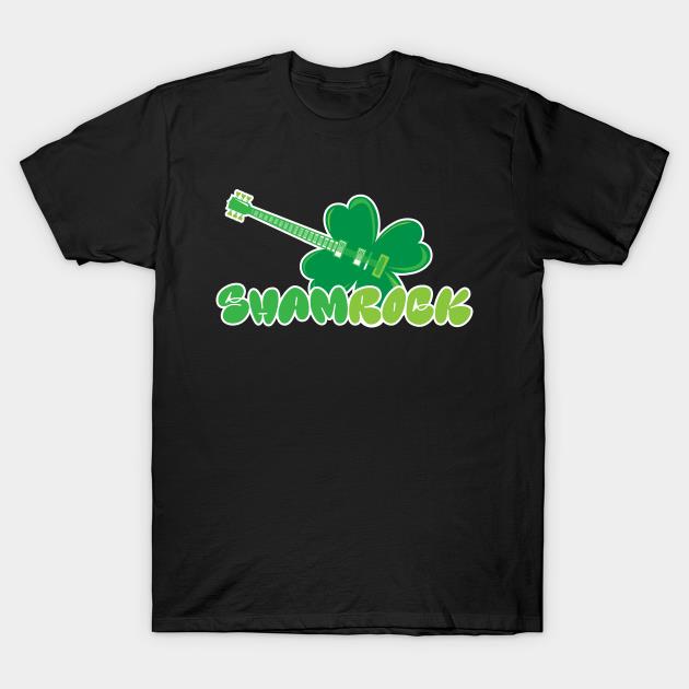 Shamrock Guitar St. Patrick's Day shirt