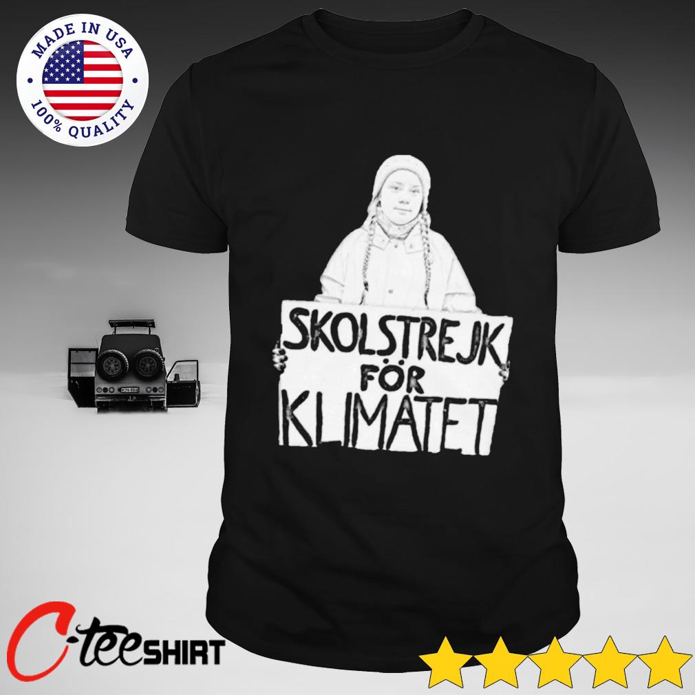 skolstrejk for klimatet shirt