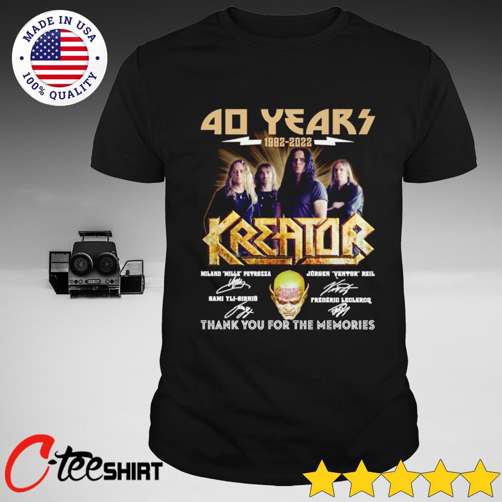 kreator band shirt