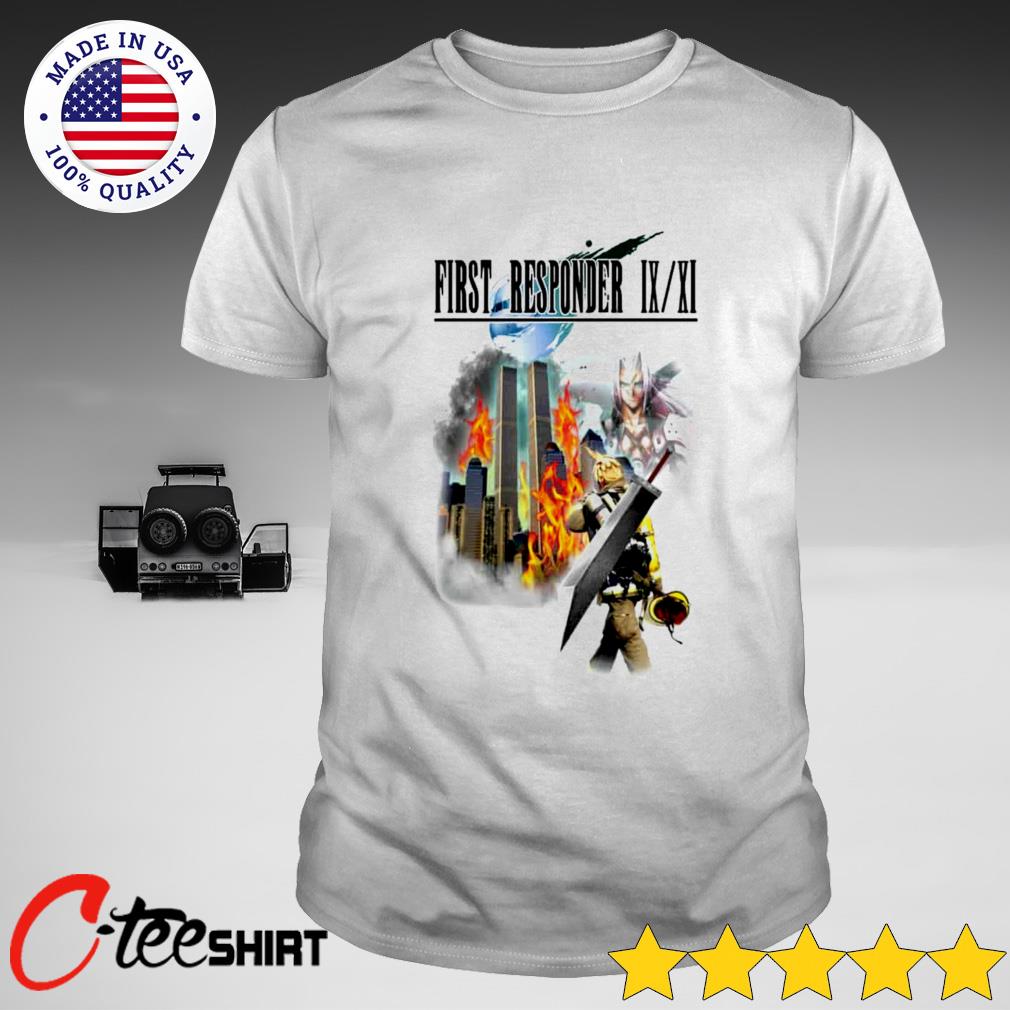 Final Fantasy First responder 911 t-shirt, hoodie, sweater, long sleeve and  tank top