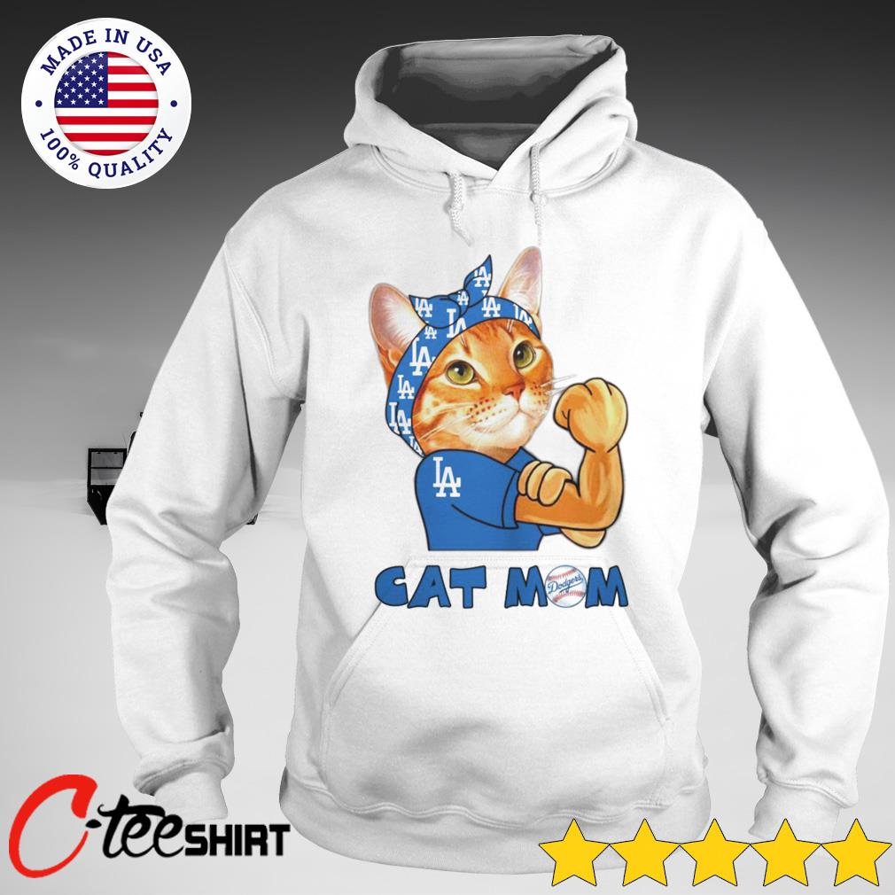 Cat Mom Los Angeles Dodgers Happy Mother's day 2022 shirt, hoodie, sweater,  long sleeve and tank top