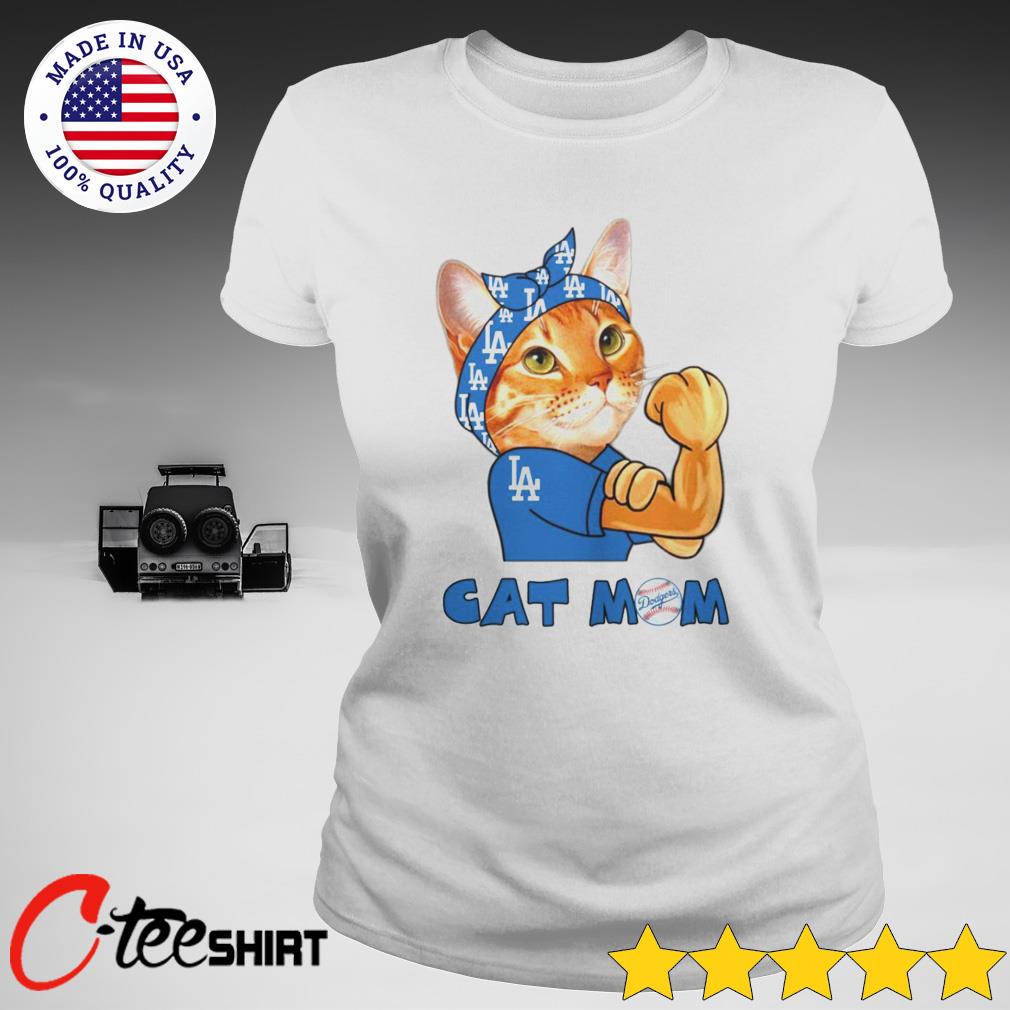 Cat Mom Los Angeles Dodgers Happy Mother's day 2022 shirt, hoodie, sweater,  long sleeve and tank top