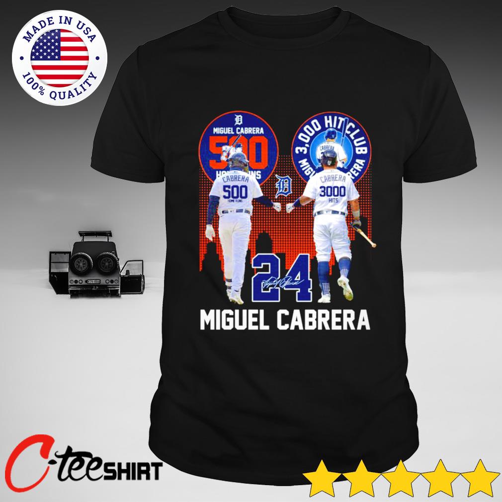 Miguel Cabrera Miggy Detroit Tigers 500 Home Runs and 3000 Hits