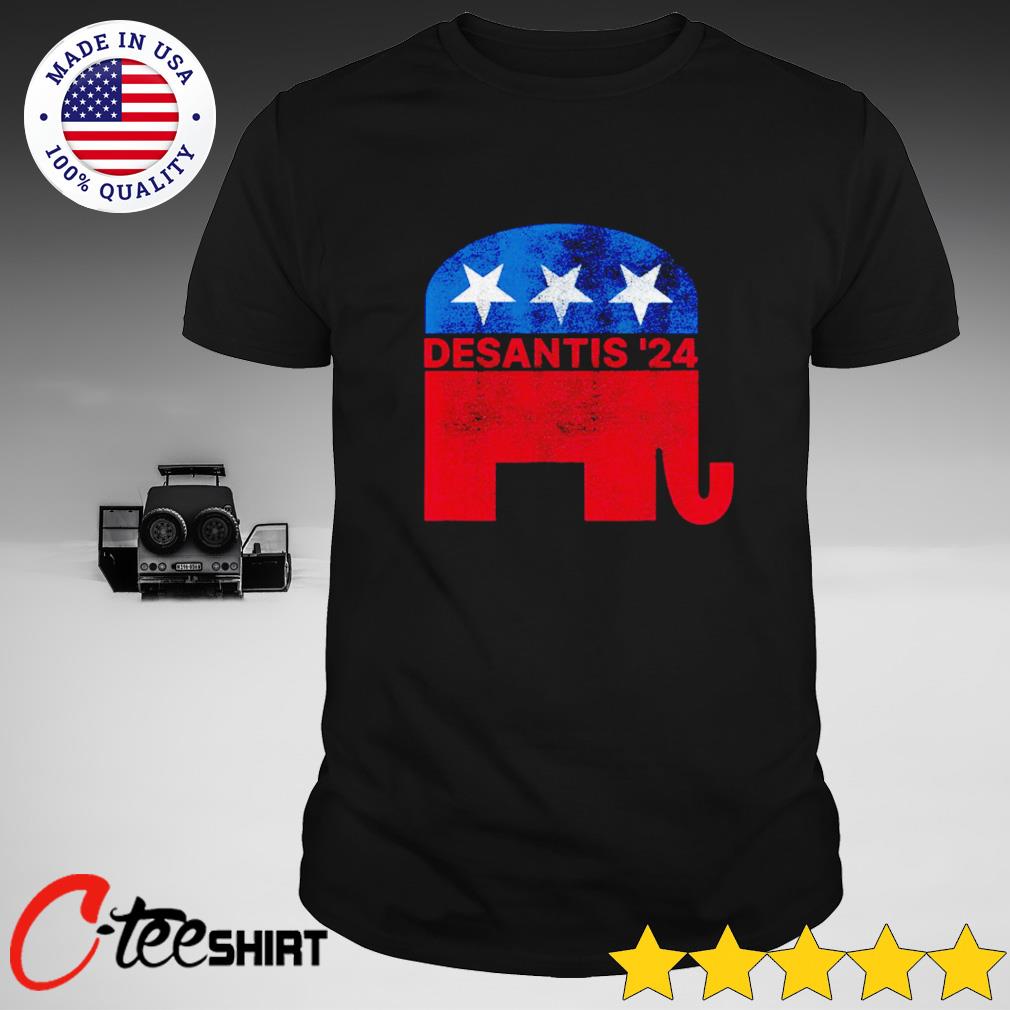 Republican Elephant Ron Desantis 2024 shirt, hoodie, sweater, long