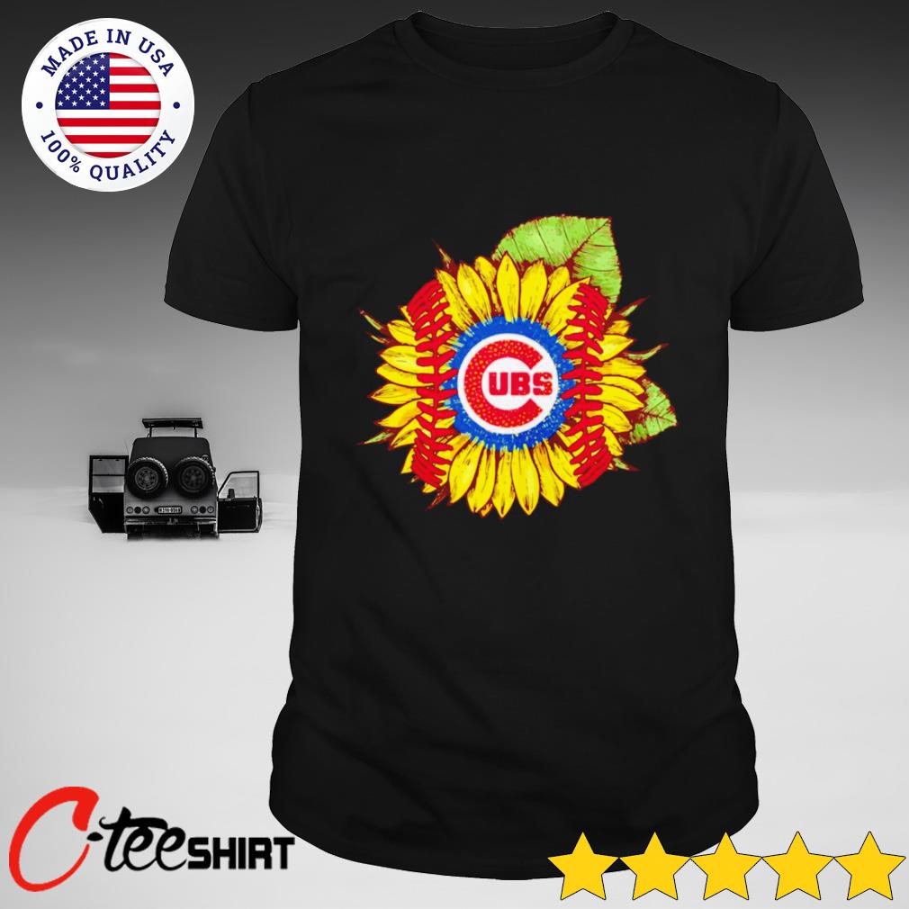 Chicago Cubs Sunflower MLB Baseball Youth Sweatshirt 