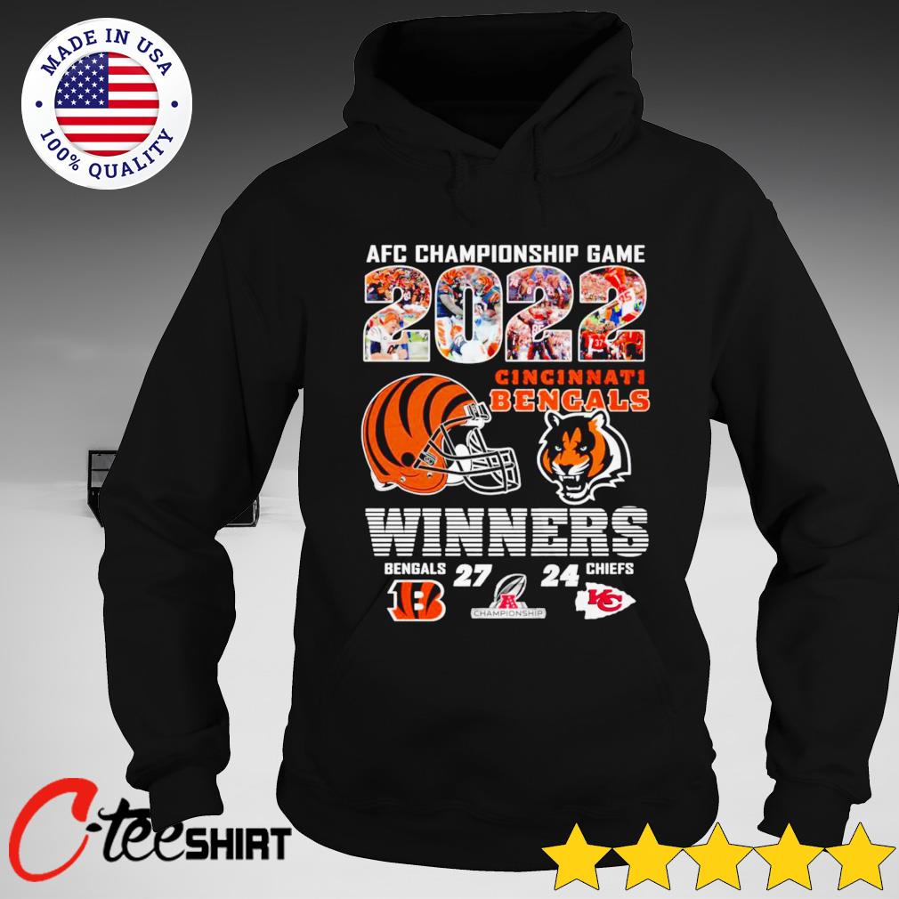 Cincinnati Bengals AFC Champions 2022 shirt,Sweater, Hoodie, And Long  Sleeved, Ladies, Tank Top