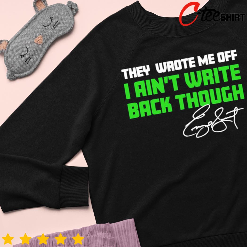 Geno Smith I Aint Write Back Tho Shirt Long Sleeve, Ladies Tee