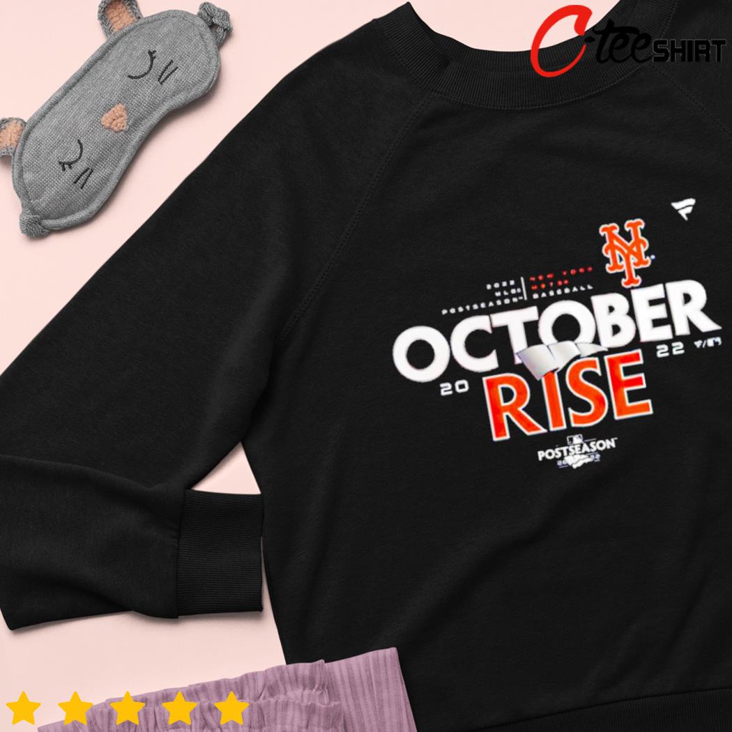 New York Mets October Rise Postseason 2022 logo T-shirt, hoodie, sweater,  long sleeve and tank top