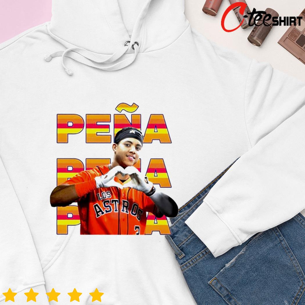  Jeremy Pena Shirt - Jeremy Pena Houston Pena Love : Sports &  Outdoors