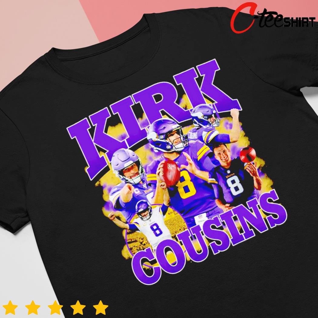 Kirk Cousins Minnesota Vikings 2022 shirt, hoodie, sweater, long sleeve and tank  top