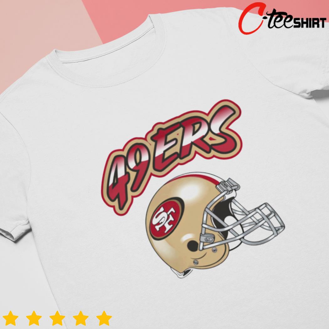 San francisco 49ers helmet logo shirt, hoodie, sweater, long