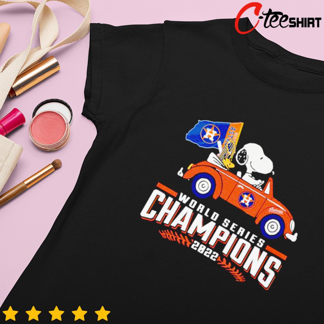 Snoopy And Woodstock Houston Astros World Series Champions Merry Christmas  Shirt - Limotees