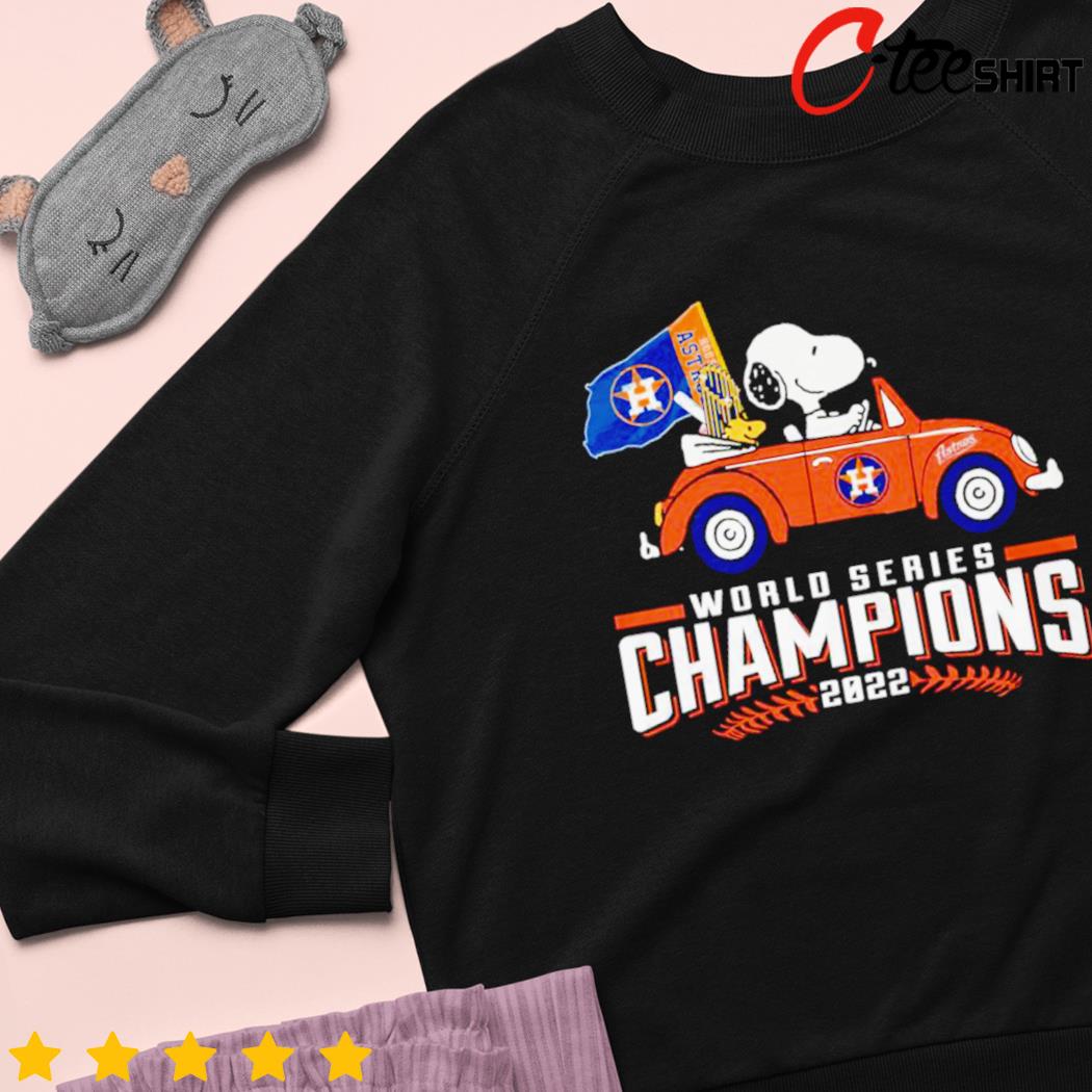 Snoopy and Woodstock Houston Astros World Series Champions 2022 shirt,  hoodie, sweater, long sleeve and tank top