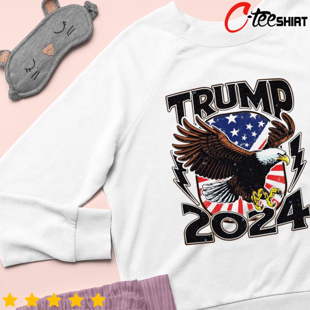 Official America Eagle With Electric Guitar Make America Great Again Donald  Trump 2024 World Tour T-shirt, hoodie, sweater, long sleeve and tank top