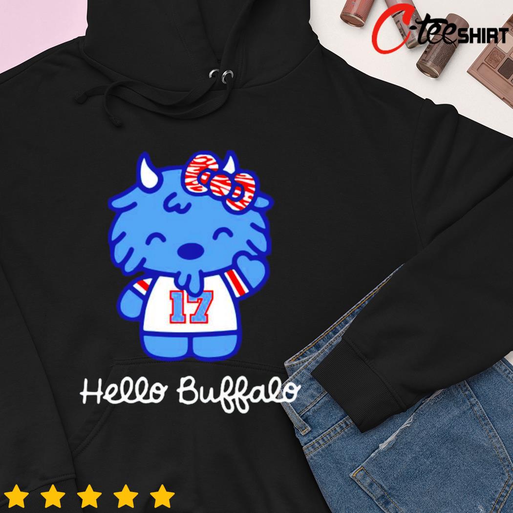 Hello bills hello kitty buffalo bills shirt, hoodie, sweater, long