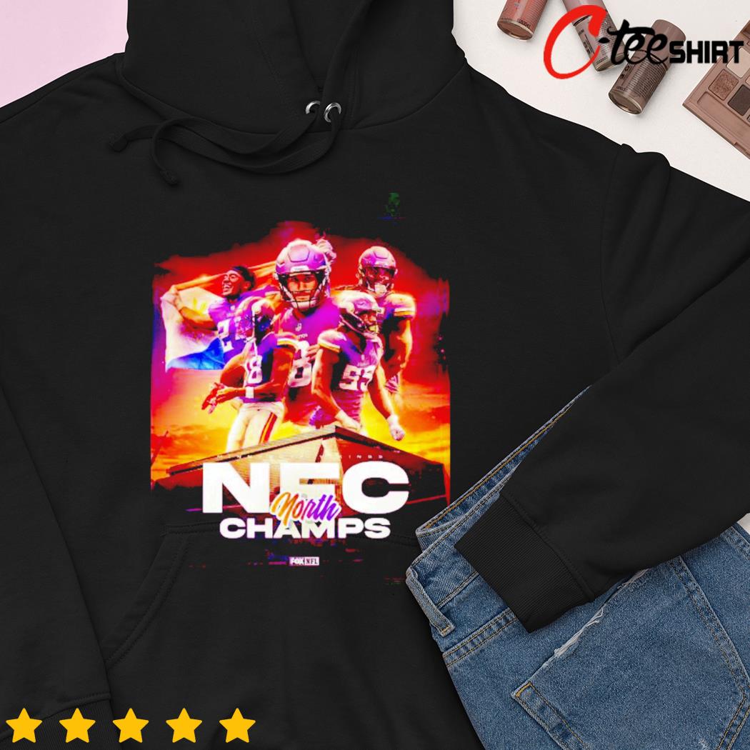 2022 Minnesota Vikings NFC North Champs t-shirt, hoodie, sweater and long  sleeve