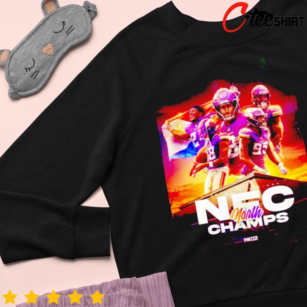 Minnesota Vikings Nfc North Champs Shirt,Sweater, Hoodie, And Long Sleeved,  Ladies, Tank Top