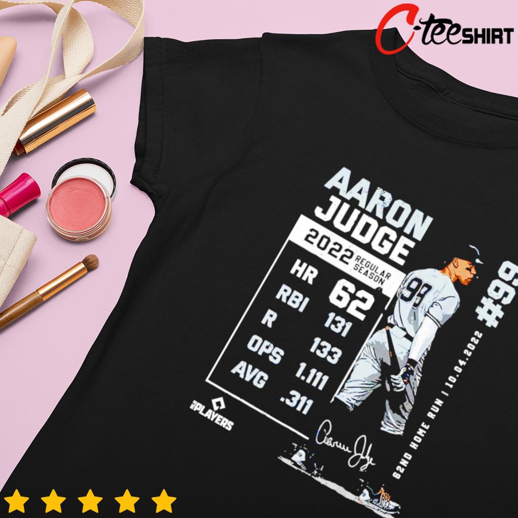 Aaron Judge 2022 Regular Season Shirt - Lelemoon