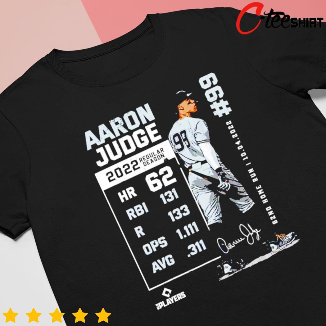 Aaron Judge Home Run Tour 2022 T-Shirt, hoodie, sweater, long