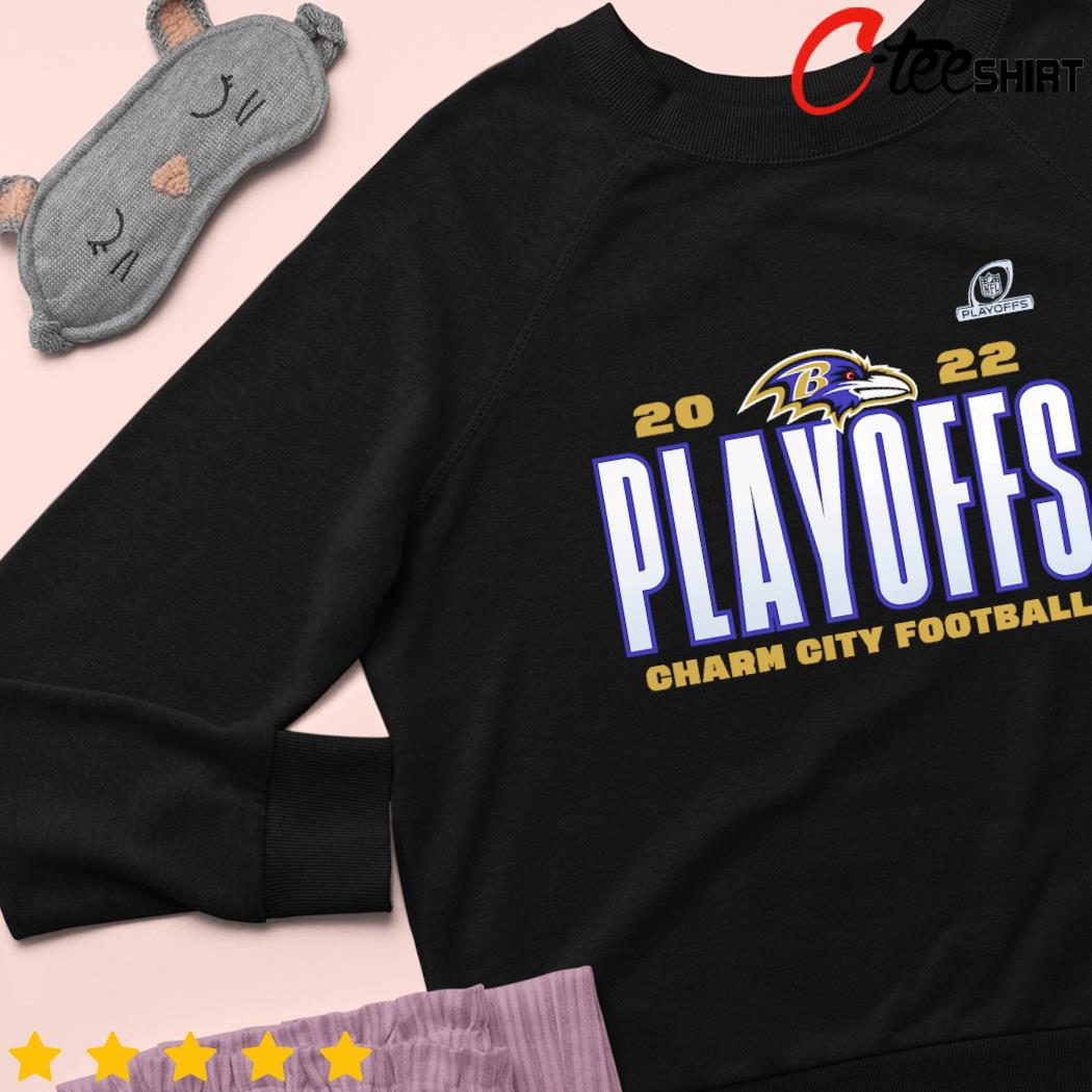 Baltimore Ravens Charm City logo 2022 T shirt