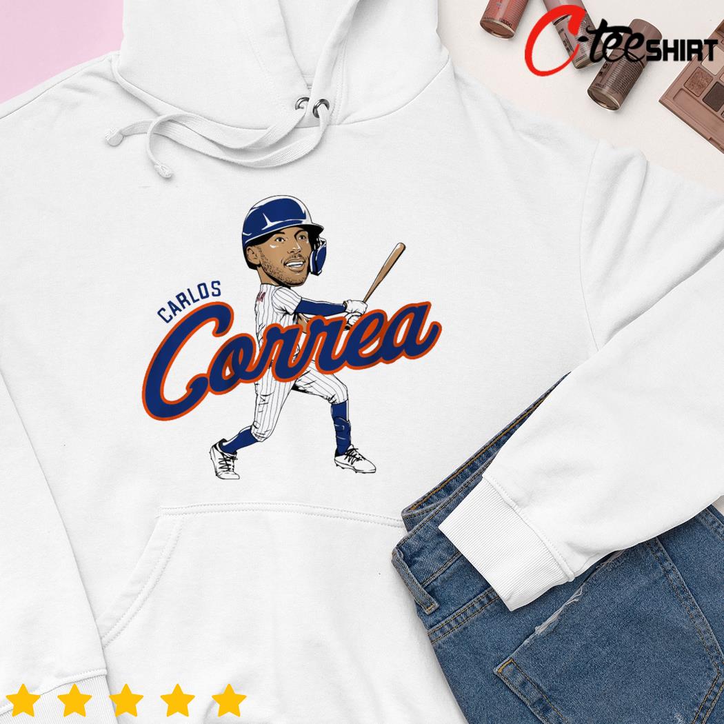FREE shipping Carlos Correa New York Mets Caricature MLB shirt, Unisex tee,  hoodie, sweater, v-neck and tank top