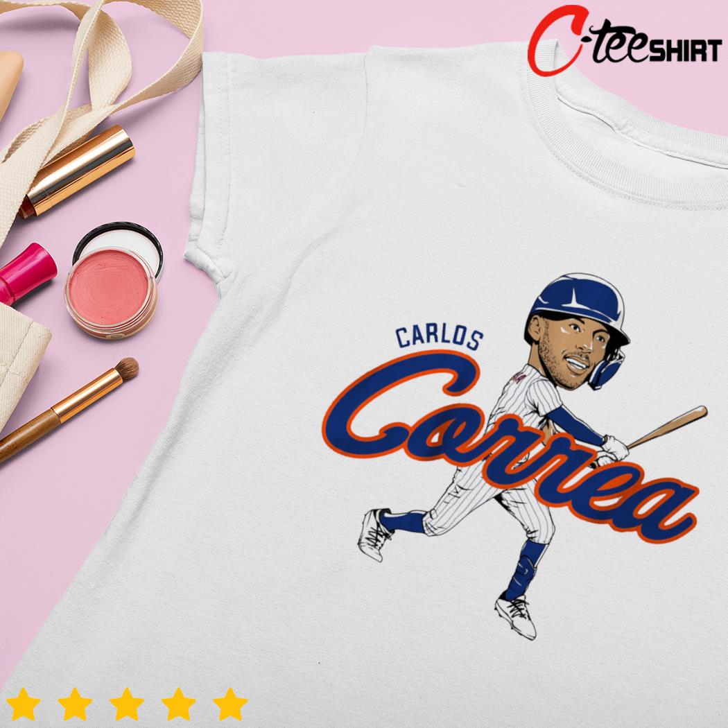FREE shipping Carlos Correa New York Mets Caricature MLB shirt, Unisex tee,  hoodie, sweater, v-neck and tank top