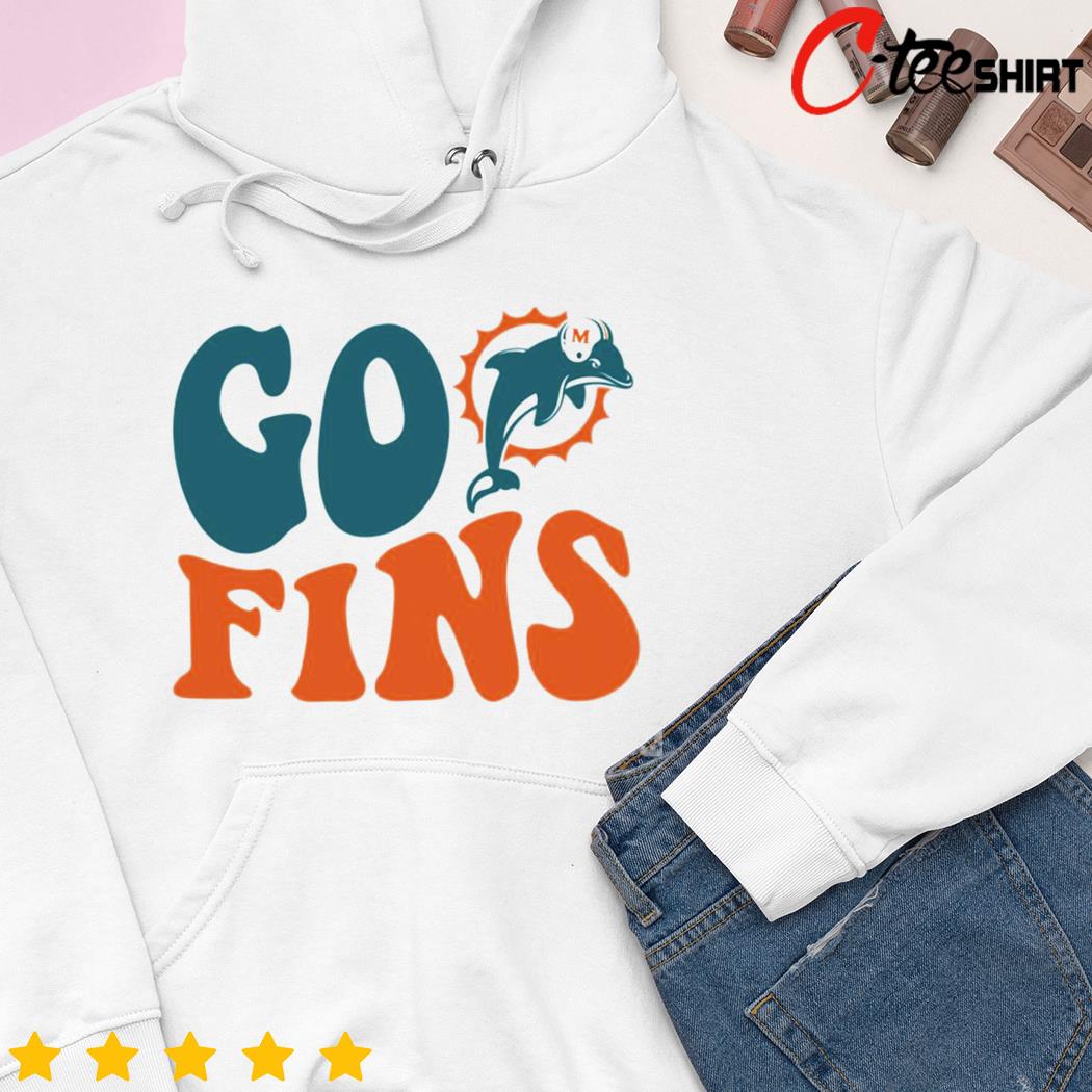 Go Fins Logo Miami Dolphins T-shirt, hoodie, sweater, long sleeve