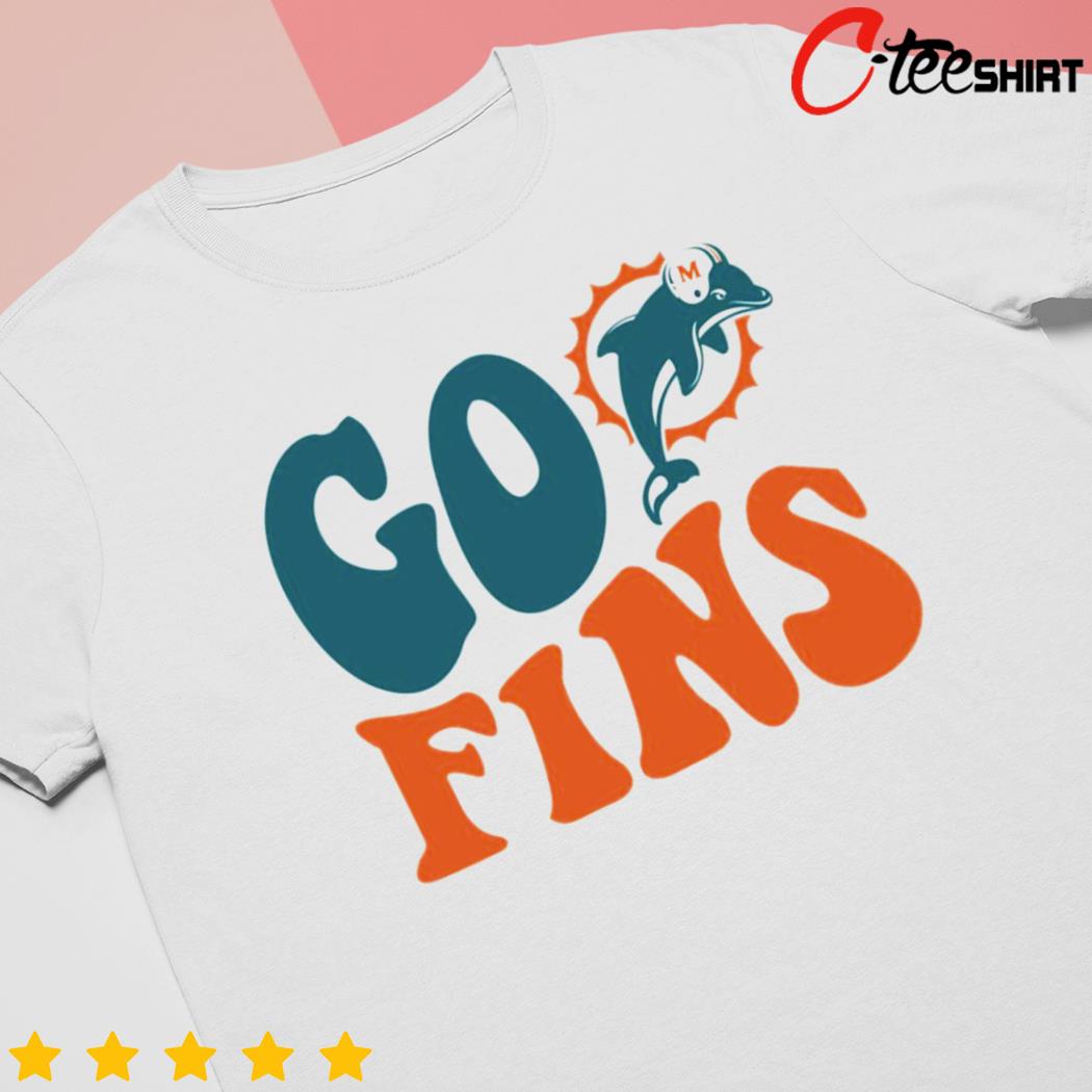 Miami Dolphins Go Fins Hoodie