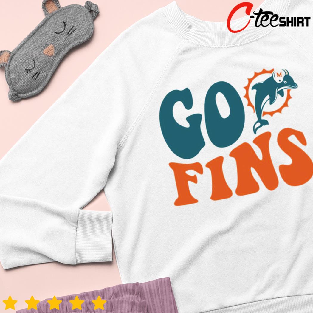 Go Fins Logo Miami Dolphins T-shirt, hoodie, sweater, long sleeve and tank  top