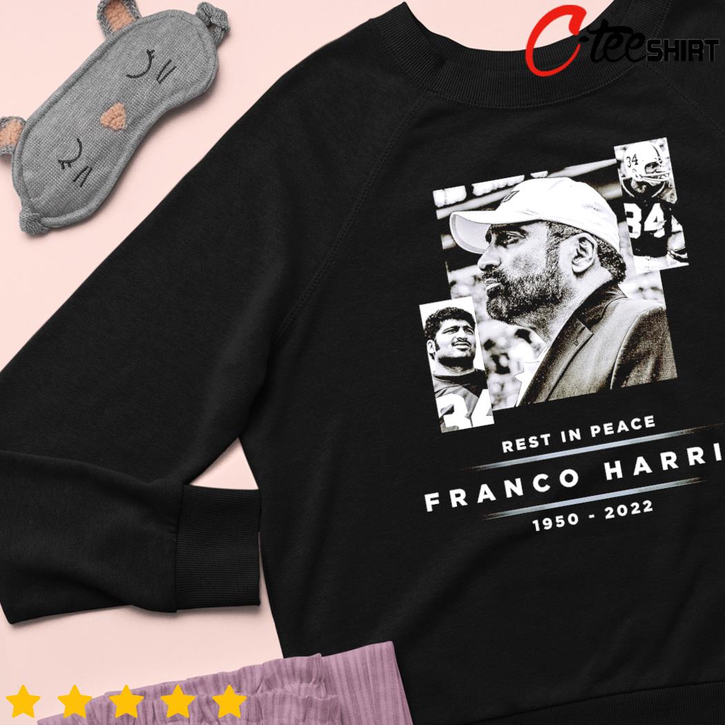 RIP Franco Harris 2022 Shirt, hoodie, sweater, long sleeve and tank top