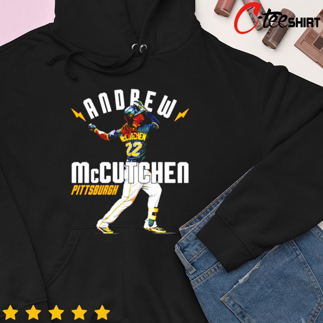 Andrew McCutchen Pittsburgh Pirates Lightning retro shirt, hoodie