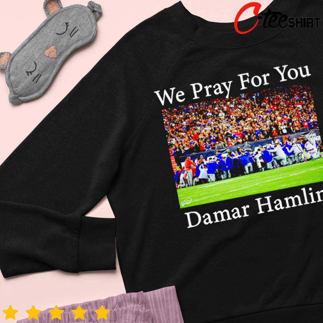 Pray For 3 Damar Hamlin Shirt, Buffalo Bills Unisex T-Shirt - Bring Your  Ideas, Thoughts And Imaginations Into Reality Today