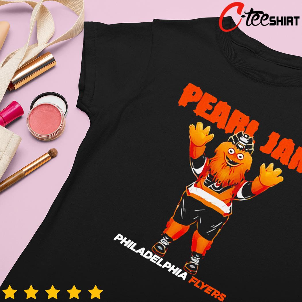 Official philadelphia flyers x pearl jam gritty shirt, hoodie, sweater,  long sleeve and tank top